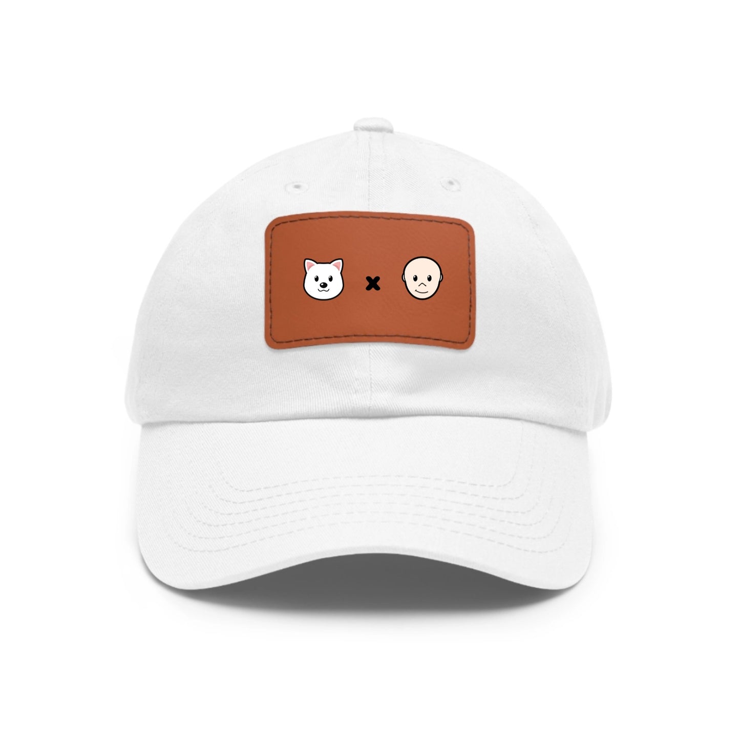 Hat with Leather Patch