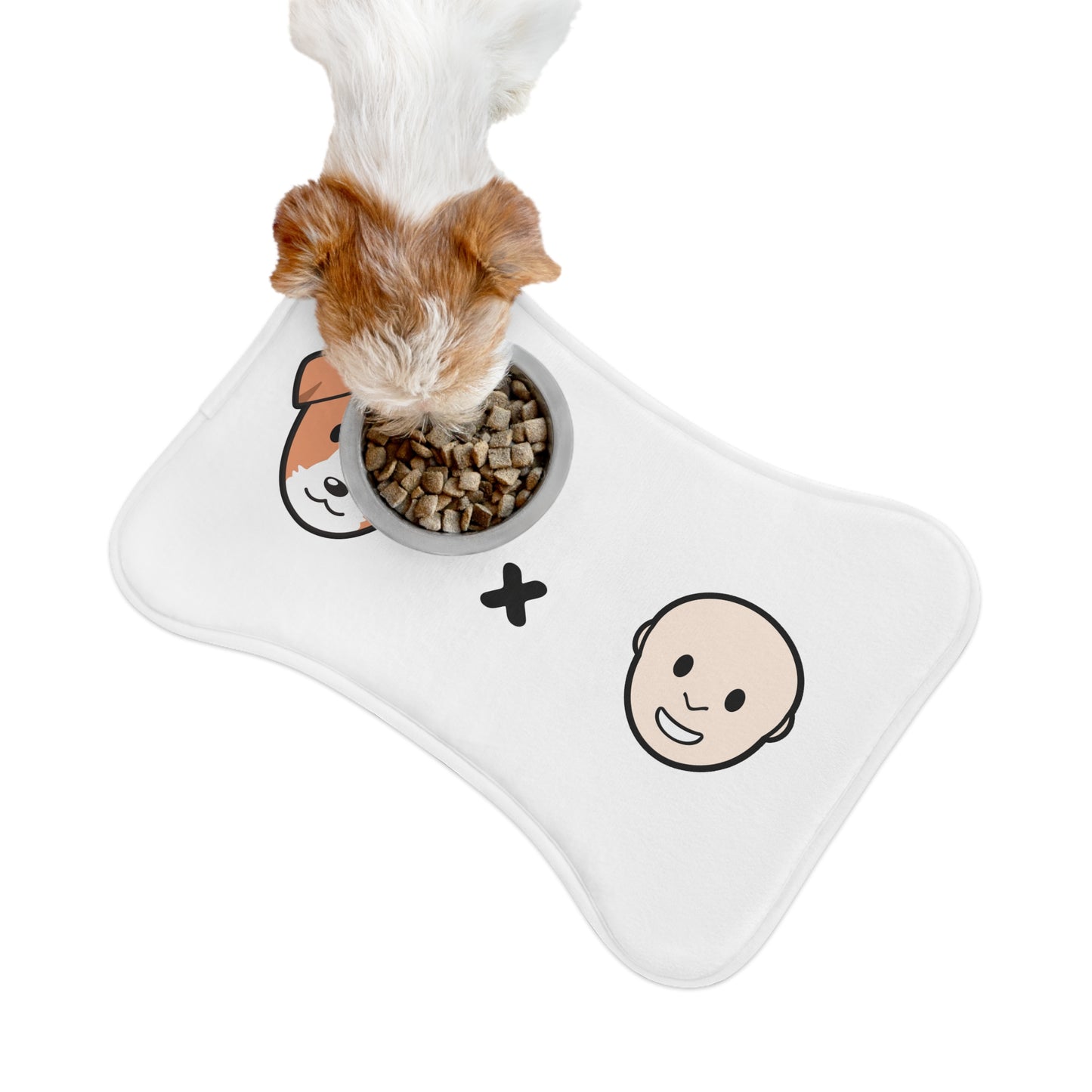Bone-shaped Feeding Mat